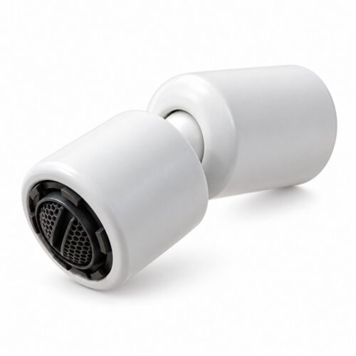 White 316L Stainless Steel Replacement Foot-Wash Shower Nozzle