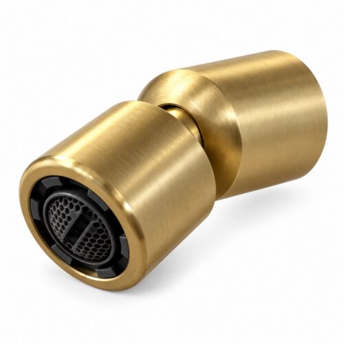 Gold 316L Stainless Steel Replacement Shower Foot Washer Nozzle
