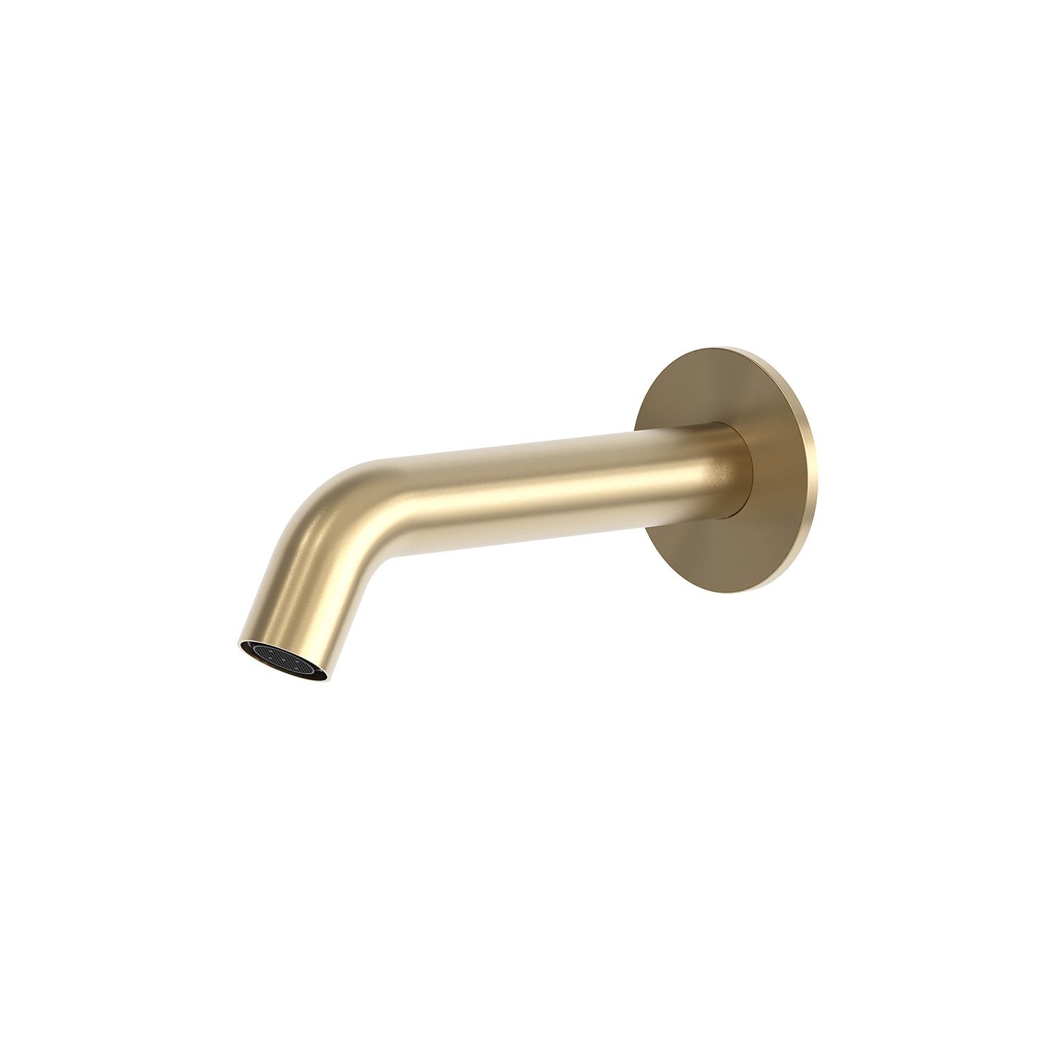 Wall-Mounted Gold Stainless Steel Faucet Spout for Sink Corrosion-Resistant Durable