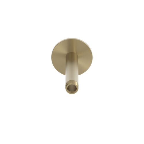 Gold Ceiling-Mounted Short Shower Arm Durable High-Quality Metal Design