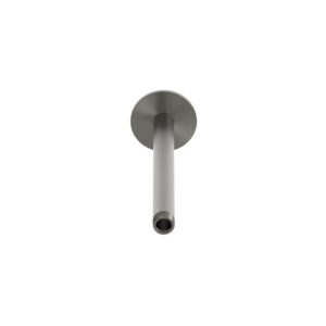 Ceiling-Mounted Long Shower Arm in Gunmetal Finish Durable High-Quality Material