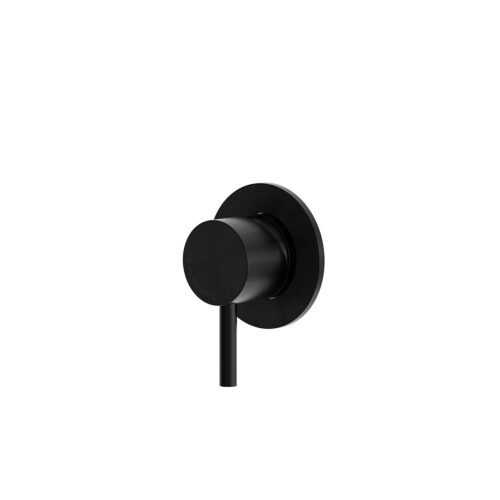 Black Concealed Wall-Mounted Mixer Control 316L Stainless Steel