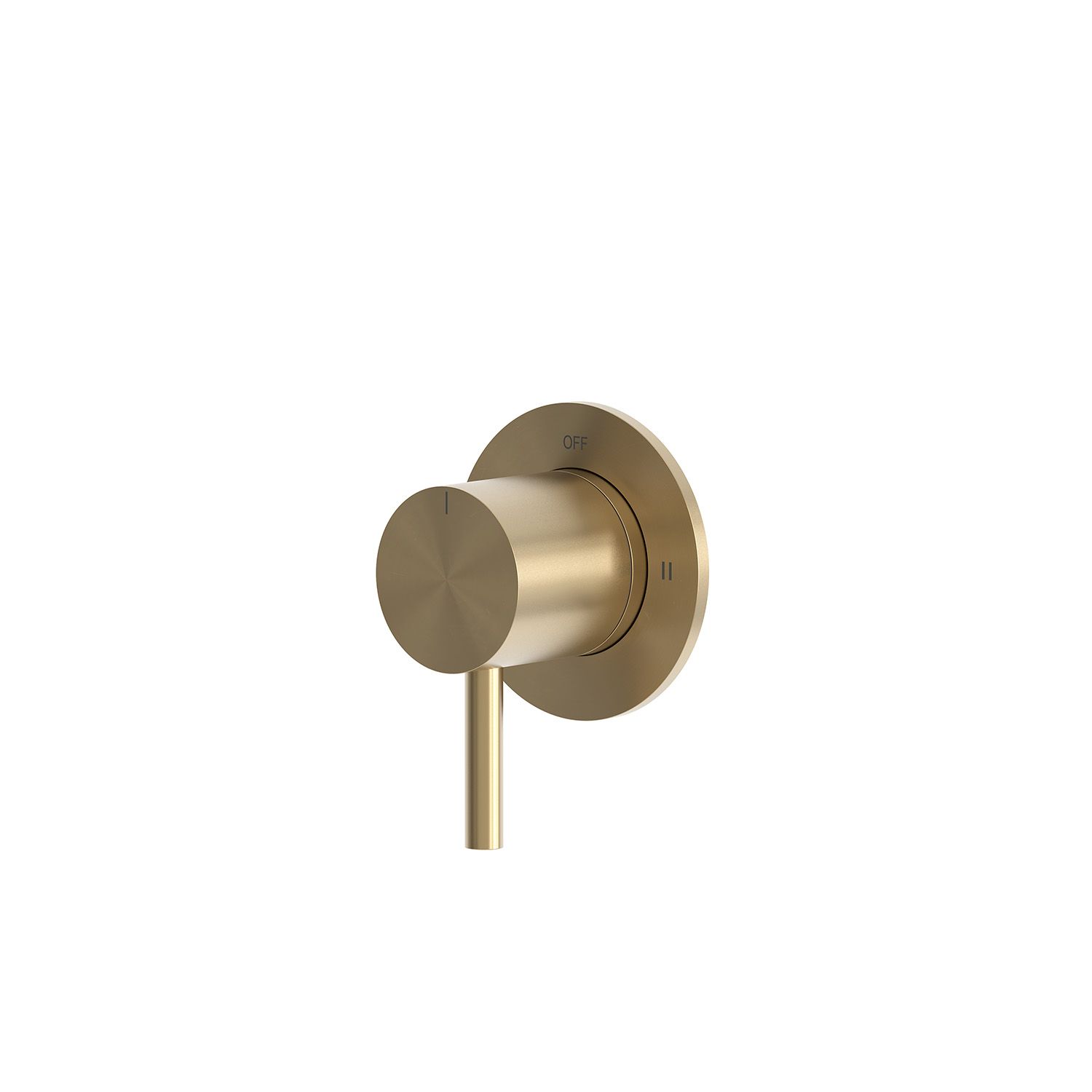 Gold 316L Stainless Steel Wall Shower Diverter Valve