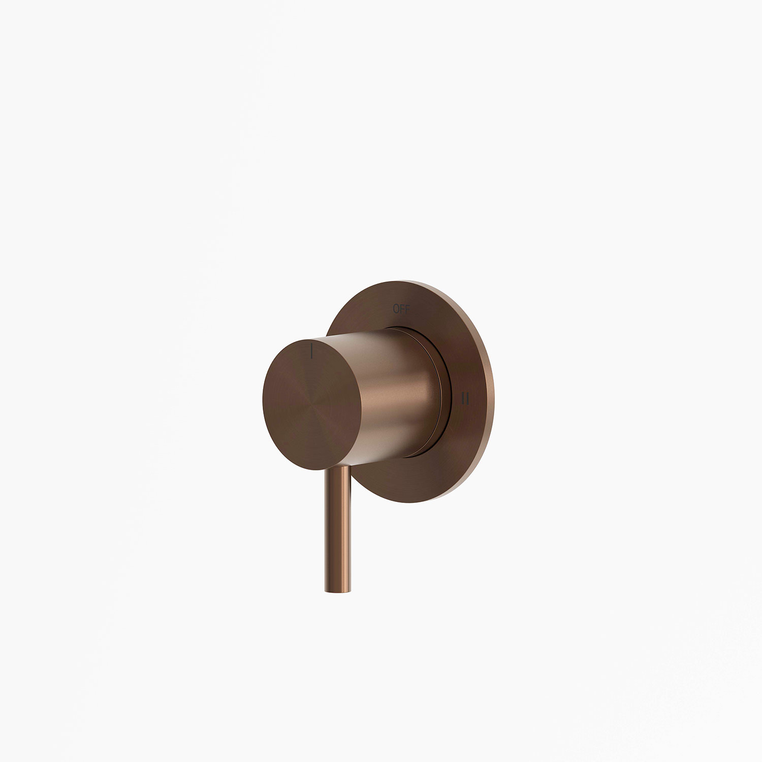 Corrosion-Resistant Stainless Steel Water Diverter Wall-Mounted in Rose Gold - Image 3