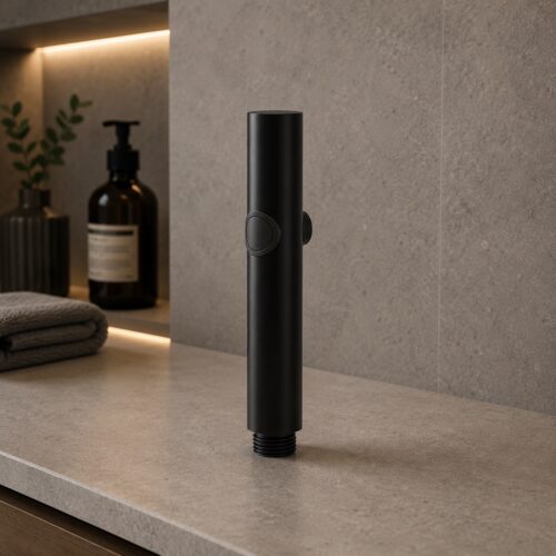 Black 316L Stainless Steel Hand Shower Corrosion e Wear Resistant