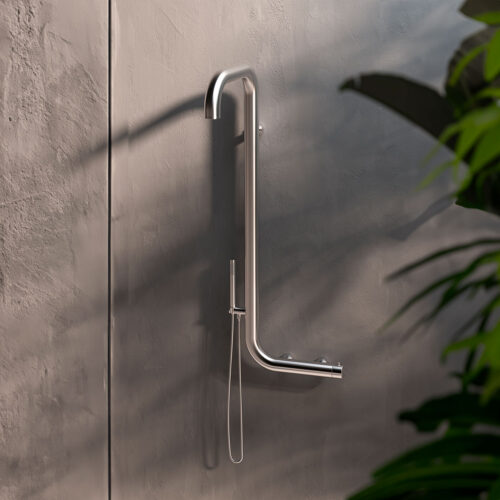 Sined Arborea 316l Steel Outdoor Wall Shower