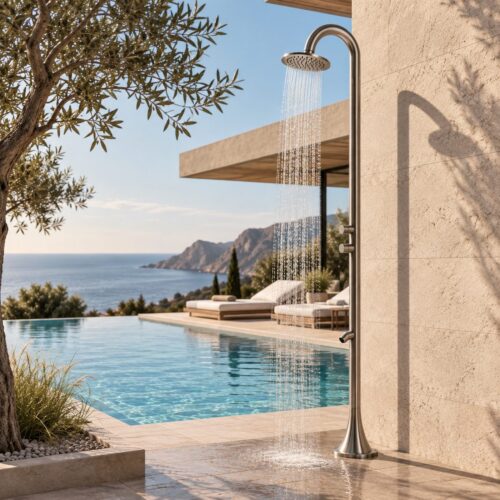 Gunmetal — DOCCIA-INOX-LUNA-DOPPIO-TMP-CANNA-FUCILE