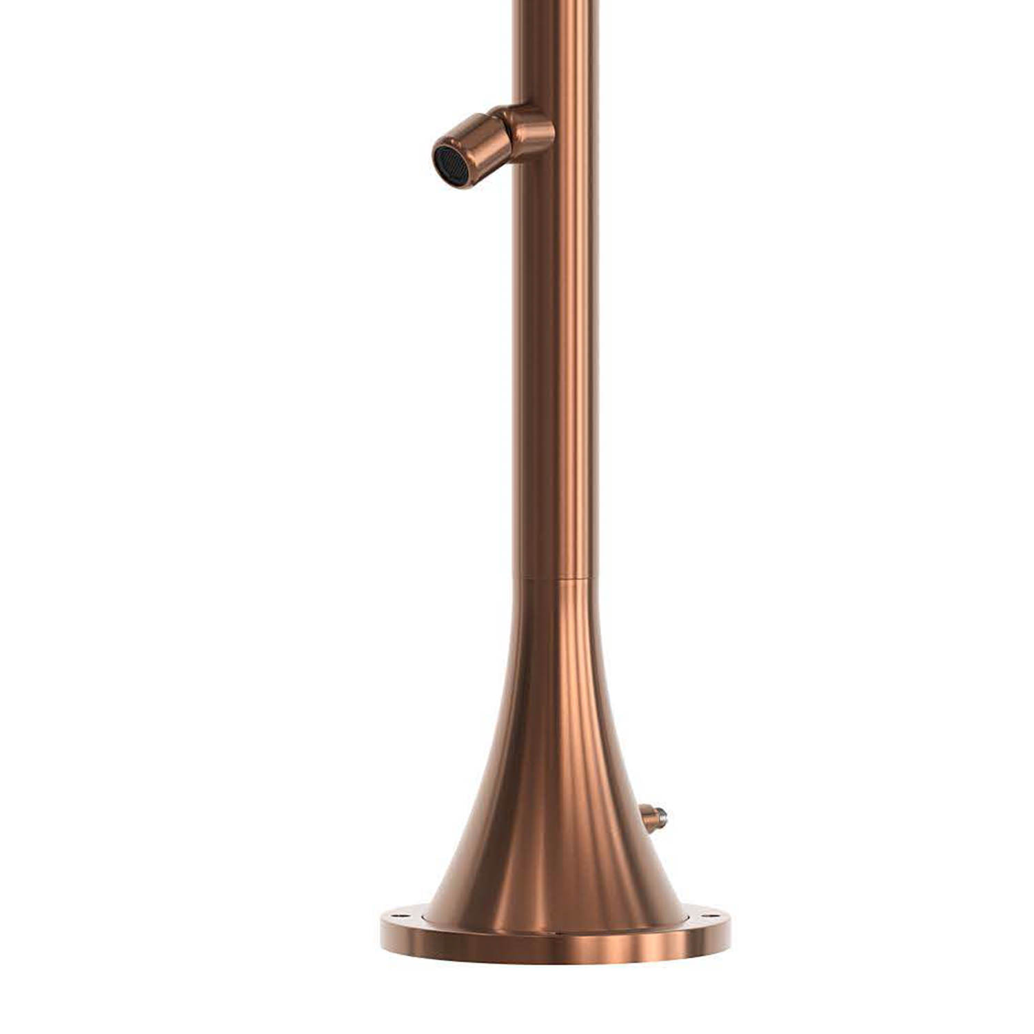 Rose Gold 316L Stainless Steel Outdoor Timed Cold Water Shower for Garden-Pool - Image 4