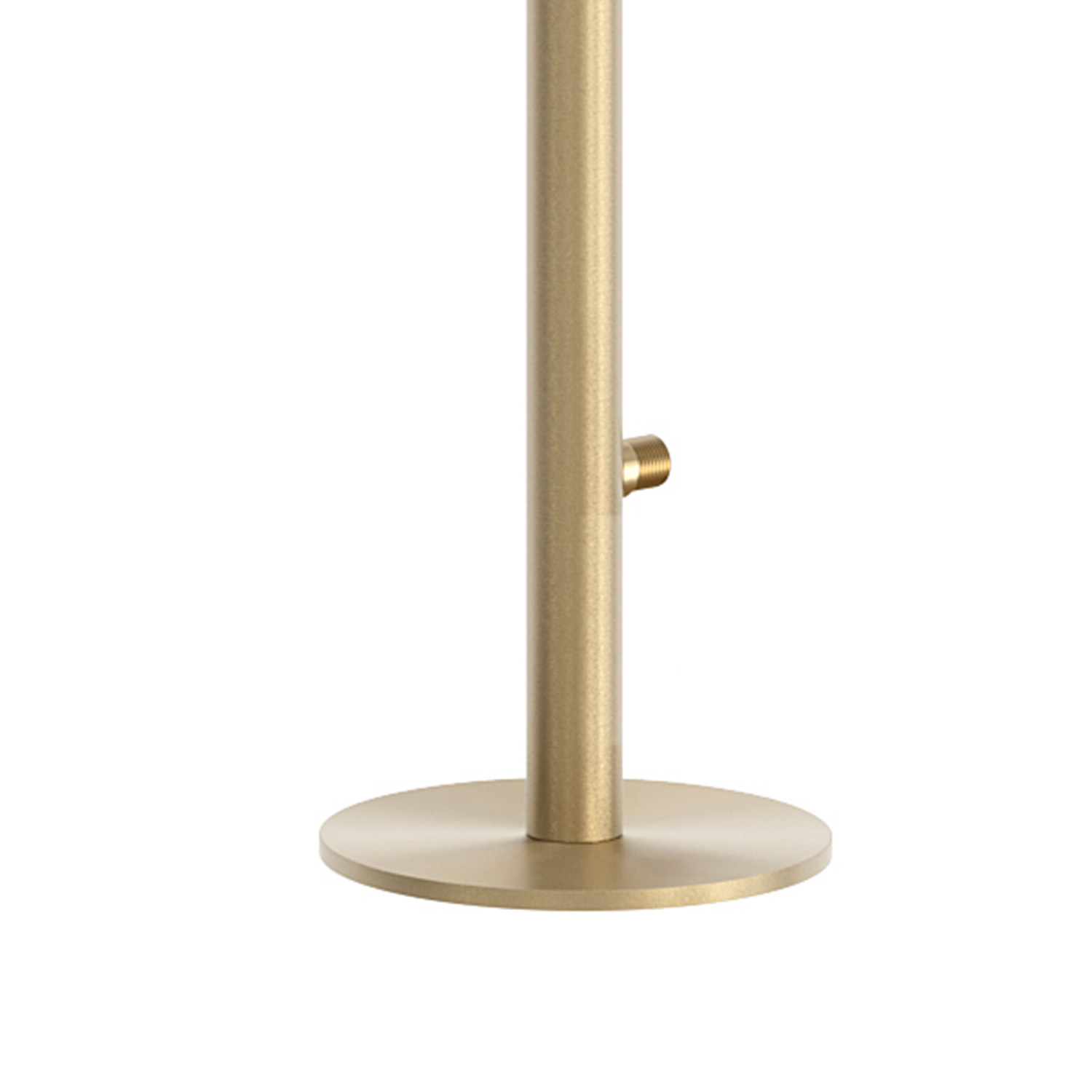 Outdoor Shower in Gold AISI 316L Stainless Steel with 25cm Rain Showerhead and Floor Mount - Image 4