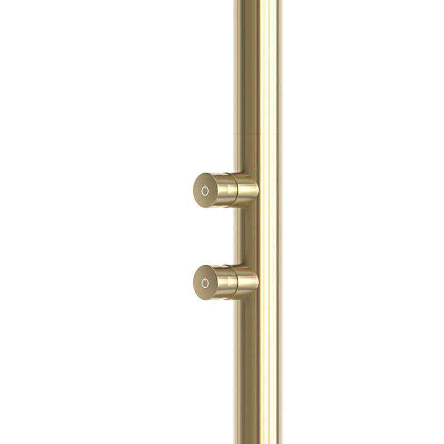 Gold 316L Stainless Steel Double Shower - Image 3