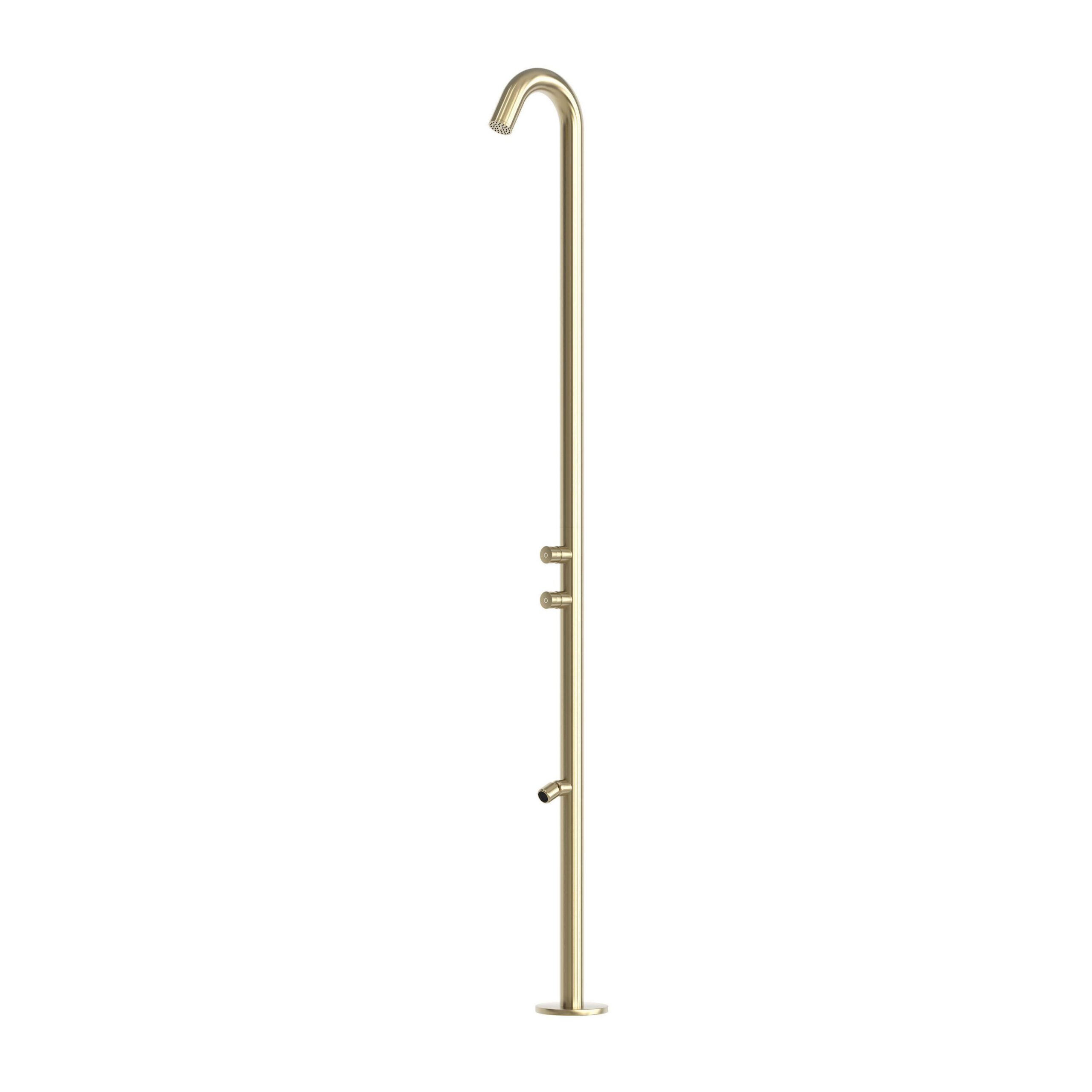 Gold 316L Stainless Steel Double Shower - Image 2