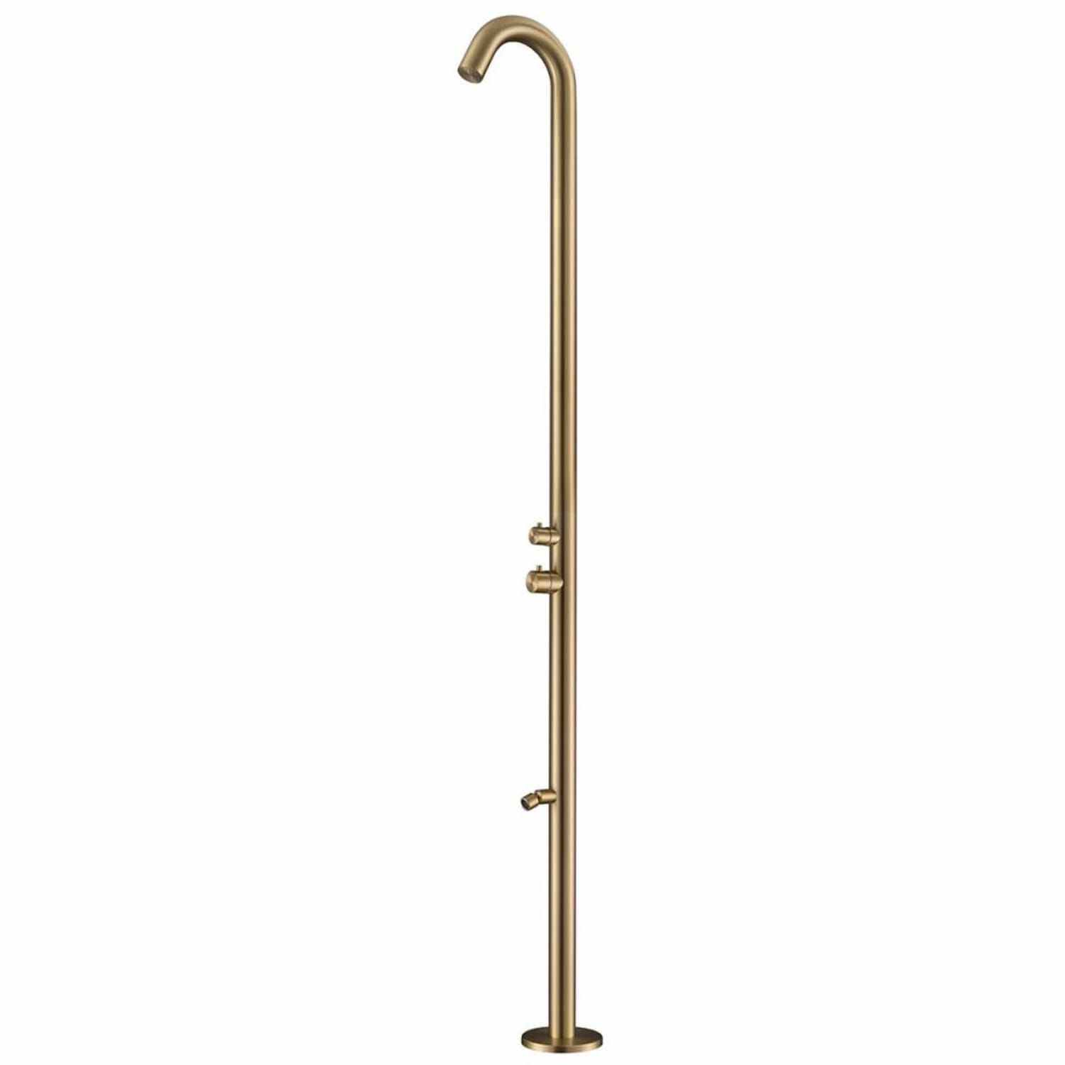 Outdoor Hot And Cold Water Shower Sined Shower Quartu Oro - Image 2