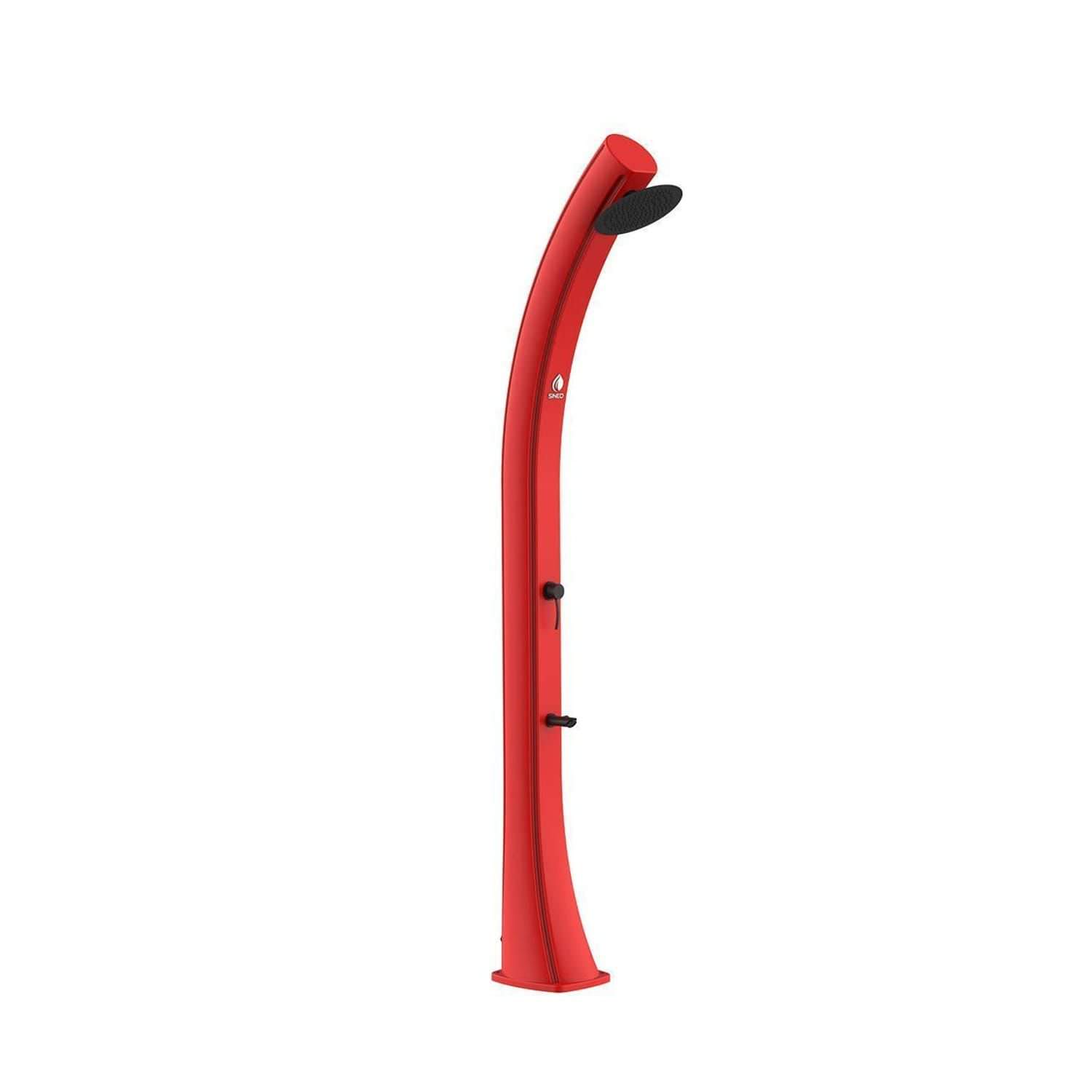 SINED red solar shower 40L 226cm brass antiscale outdoor - Image 2