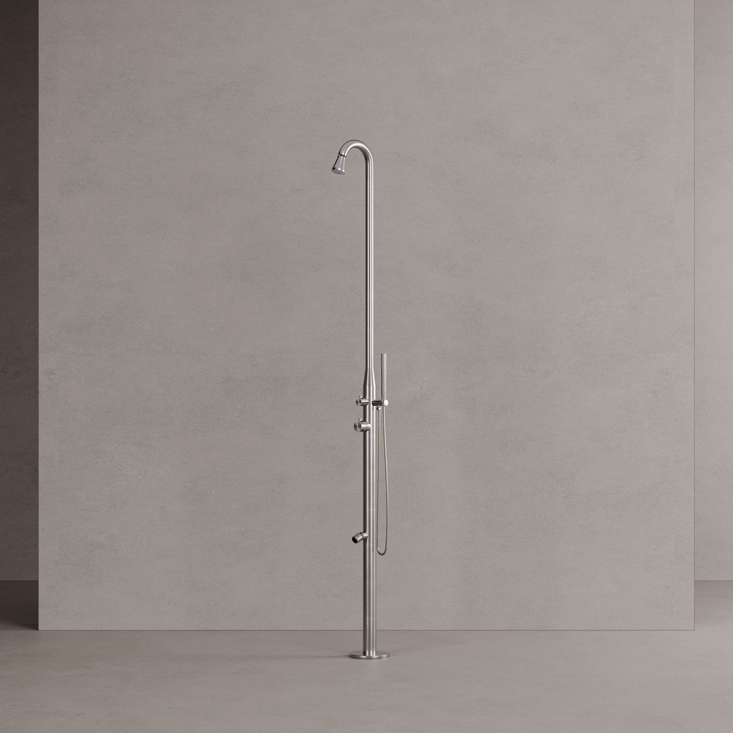Sined Stintino 316l Stainless Steel Shower With Swivel Shower Head - Image 5