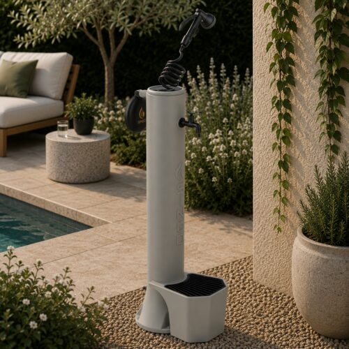 Fountain With Bucket And Gun Sined Fountain Triton Pro Turtledove Long Flexible Hose 75m