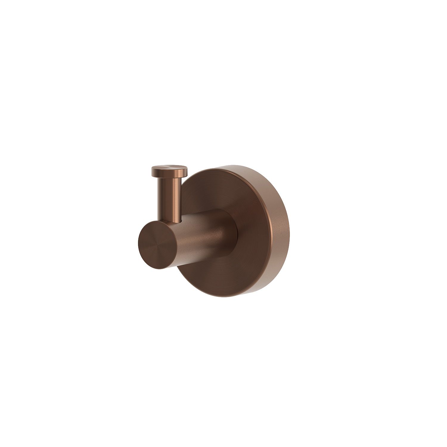 Wall-Mounted Rose Gold Stainless Steel 316L Single Towel Hook Corrosion-Resistant - Image 2