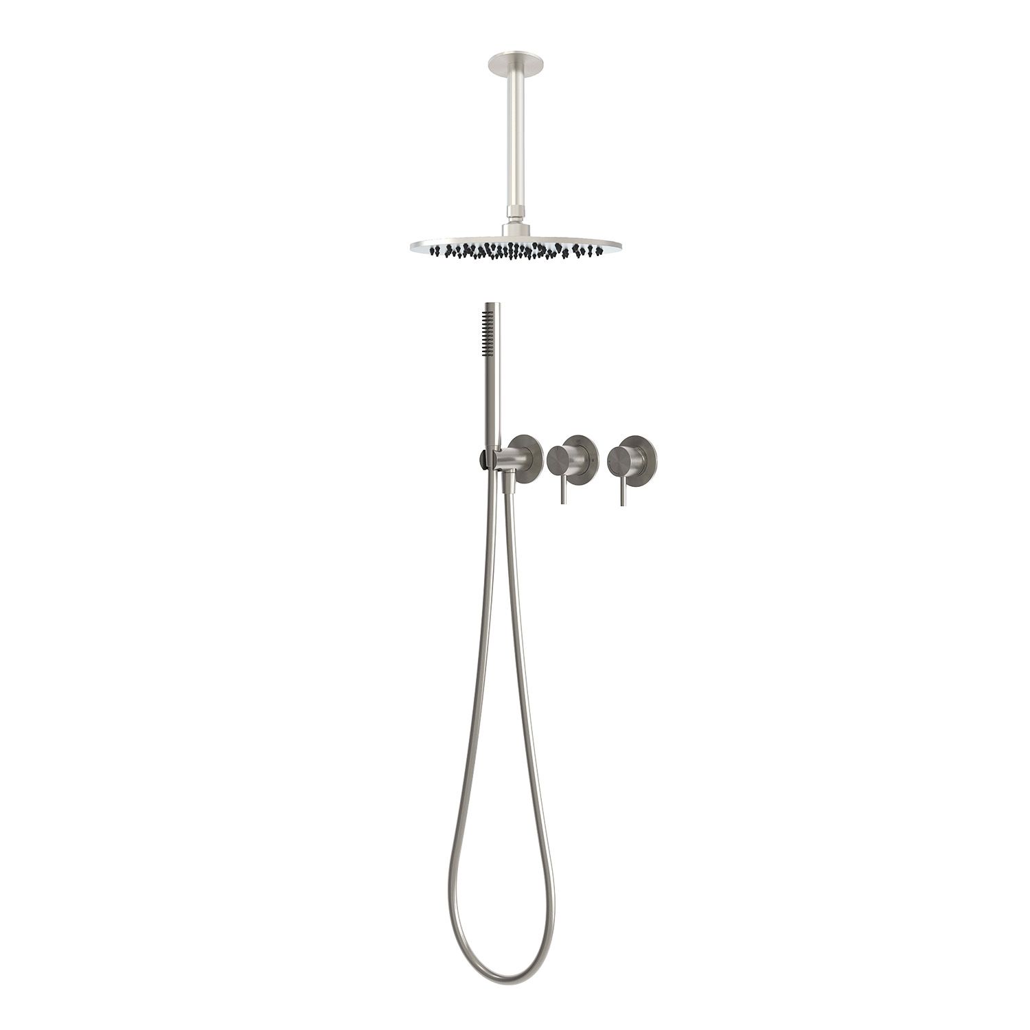 30 cm Ceiling Shower Kit Cold Water Inox 316L Stainless Steel