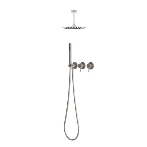 Stainless steel — KIT-DOCCIA-SOFFITTO-CORTO-30-INOX