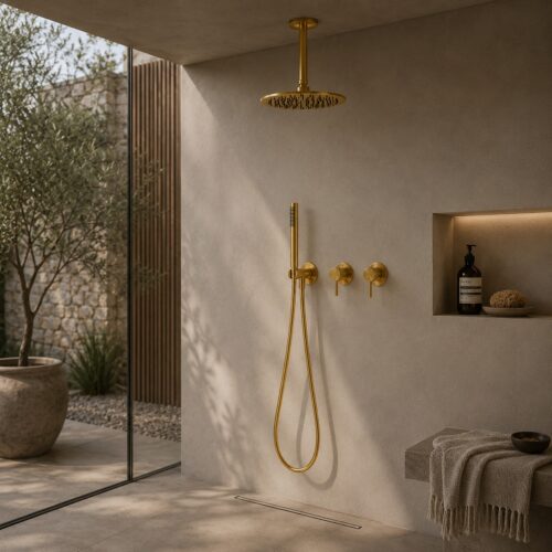 Gold — KIT-DOCCIA-SOFFITTO-LUNGO-30-ORO