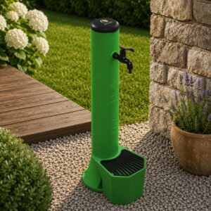 Green Fountain Kit With Sined Bucket Green Triton Fountain Kit Made Of Hd Polyethylene