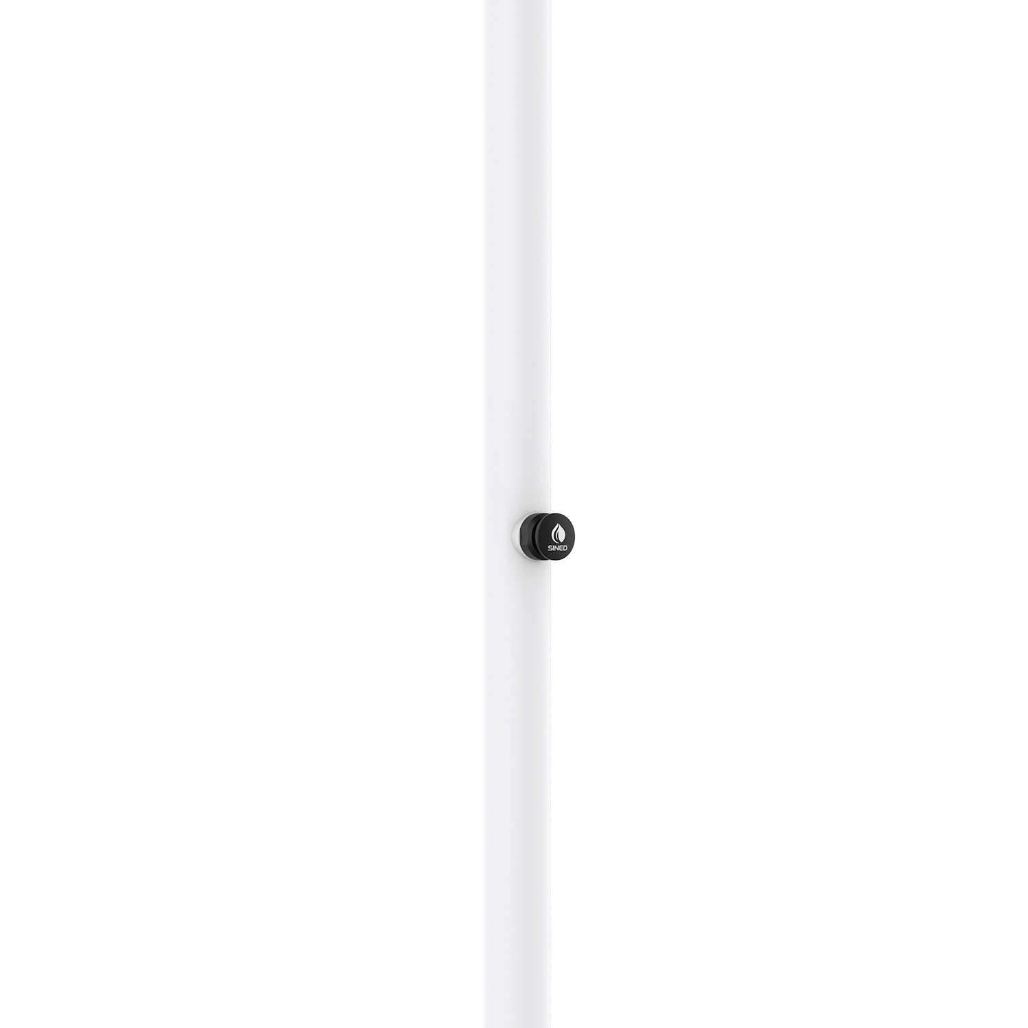 Aluminum Timed Cold Water Shower Sined Luna Timer White - Image 3