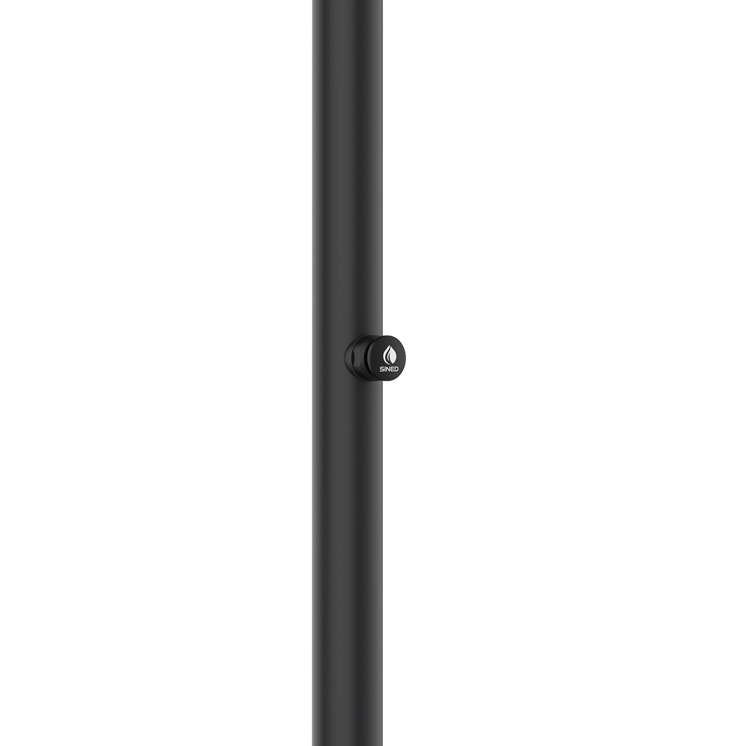 Aluminum Timed Cold Water Shower Sined Luna Timer Black - Image 3