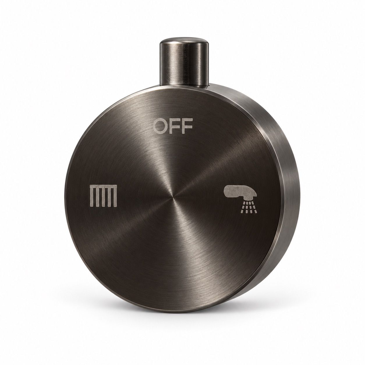 Gunmetal 316L Stainless Steel Shower Diverter Replacement Handle