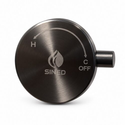 Gunmetal 316L Stainless Steel Shower Mixer Replacement Handle