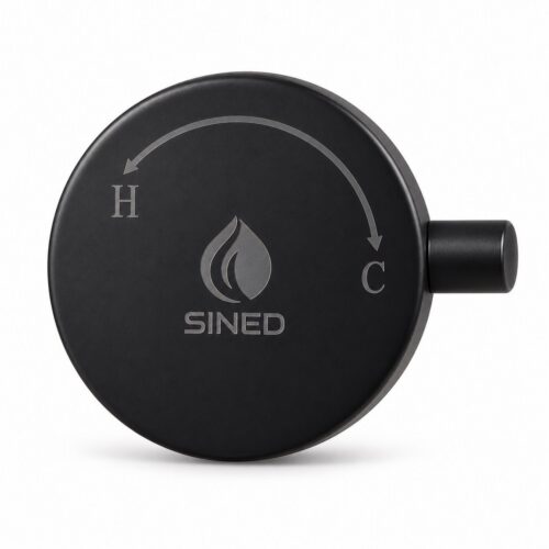 Black 316L Stainless Steel Replacement Shower Mixer Handle