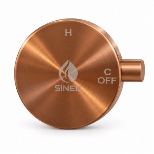 Rose Gold 316L Stainless Steel Replacement Shower Mixer Handle
