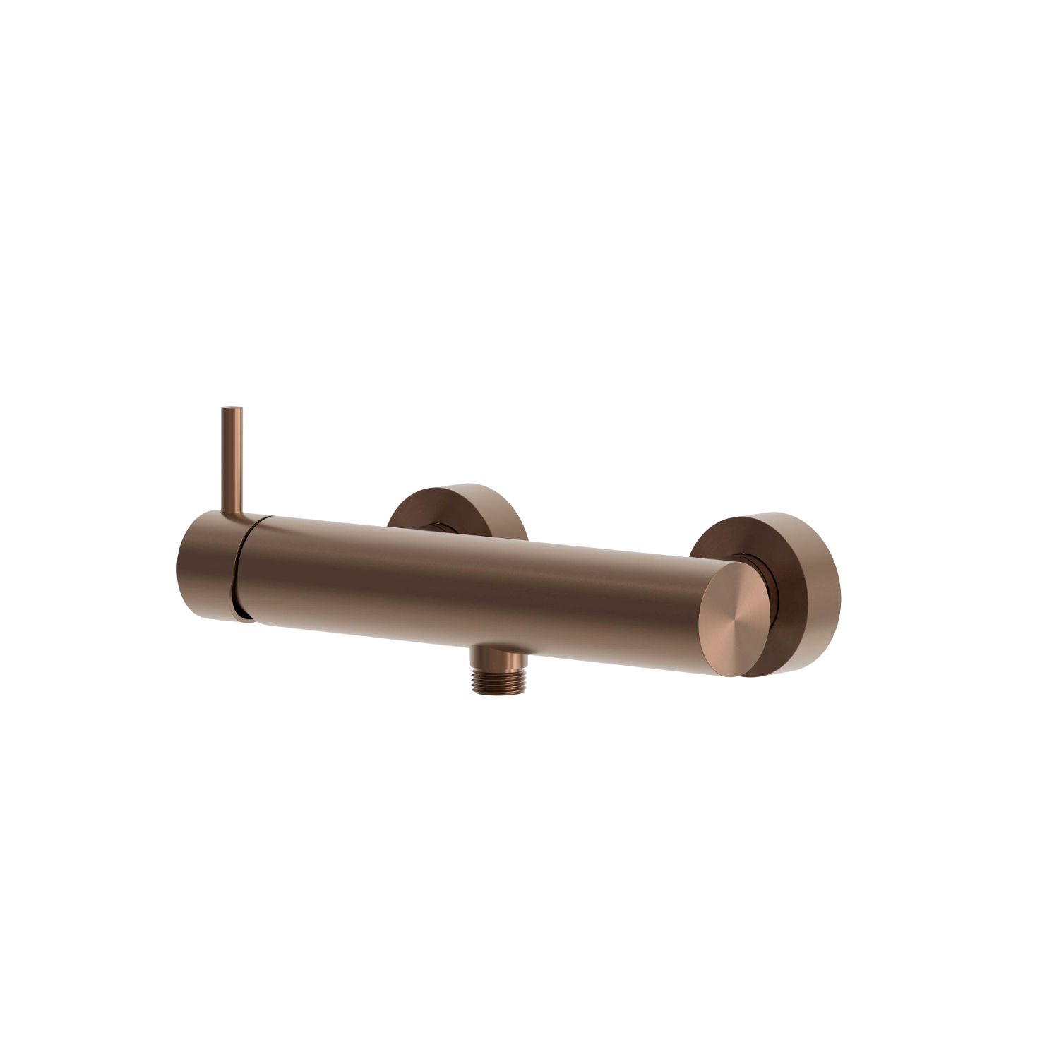 Rose Gold Wall-Mounted Shower Mixer in Corrosion-Resistant 316L Steel - Image 2