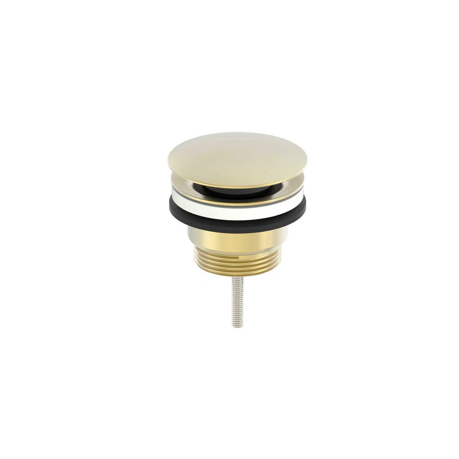 Rose Gold PVD 316L Stainless Steel Drain Plug Brushed Finish - Image 2
