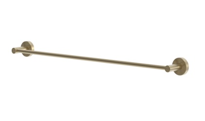 Gold 316L Stainless Steel Wall-Mounted Towel Rack