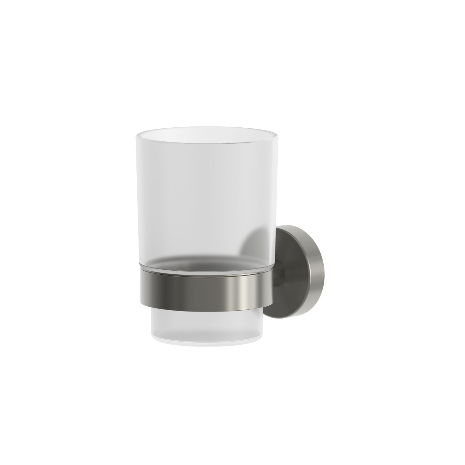 Matte Black PVD Stainless Steel Single Toothbrush Holder for Modern Bathrooms - Image 2