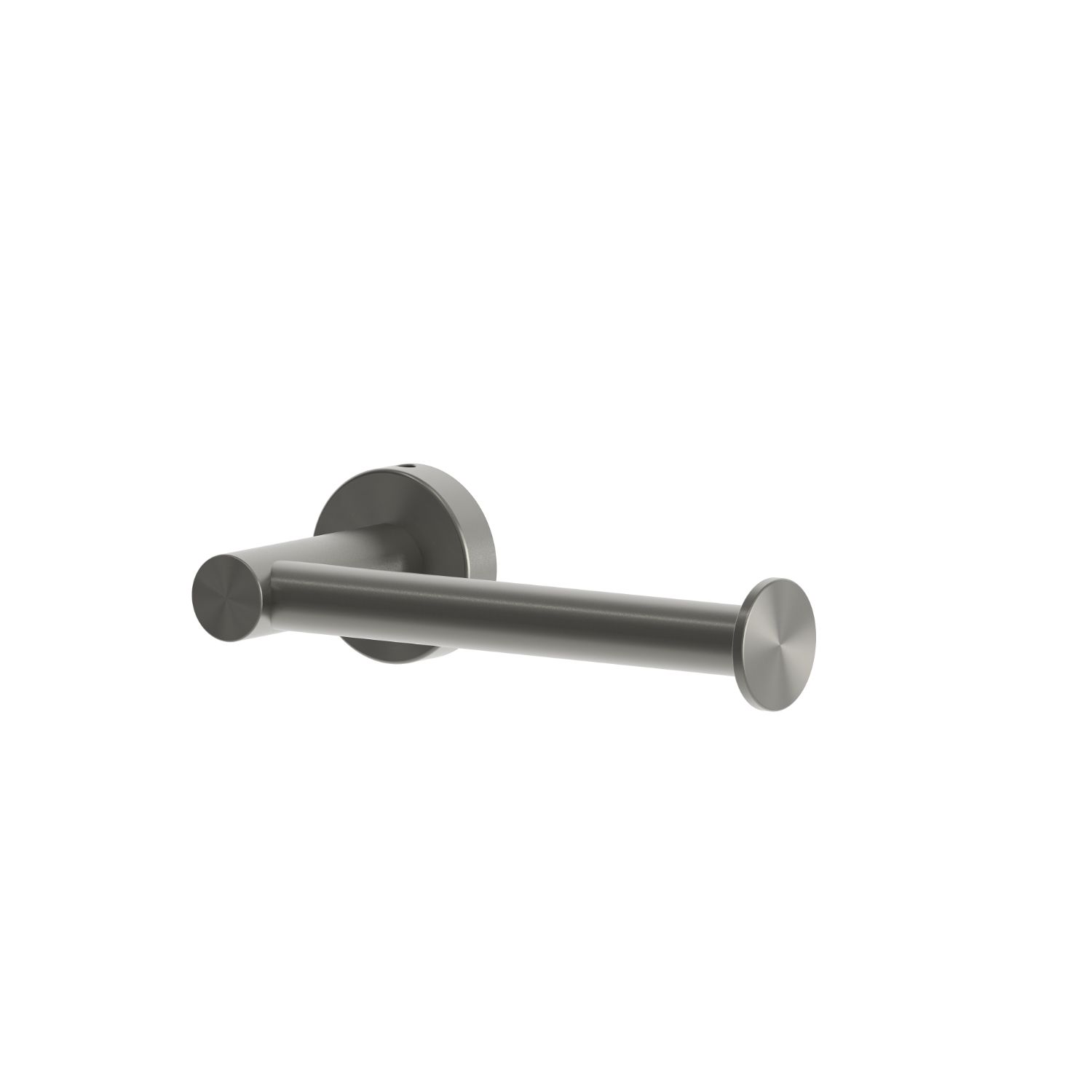 Brushed Stainless Steel Toilet Paper Holder Durable and Easy to Mount in Satin Inox - Image 2