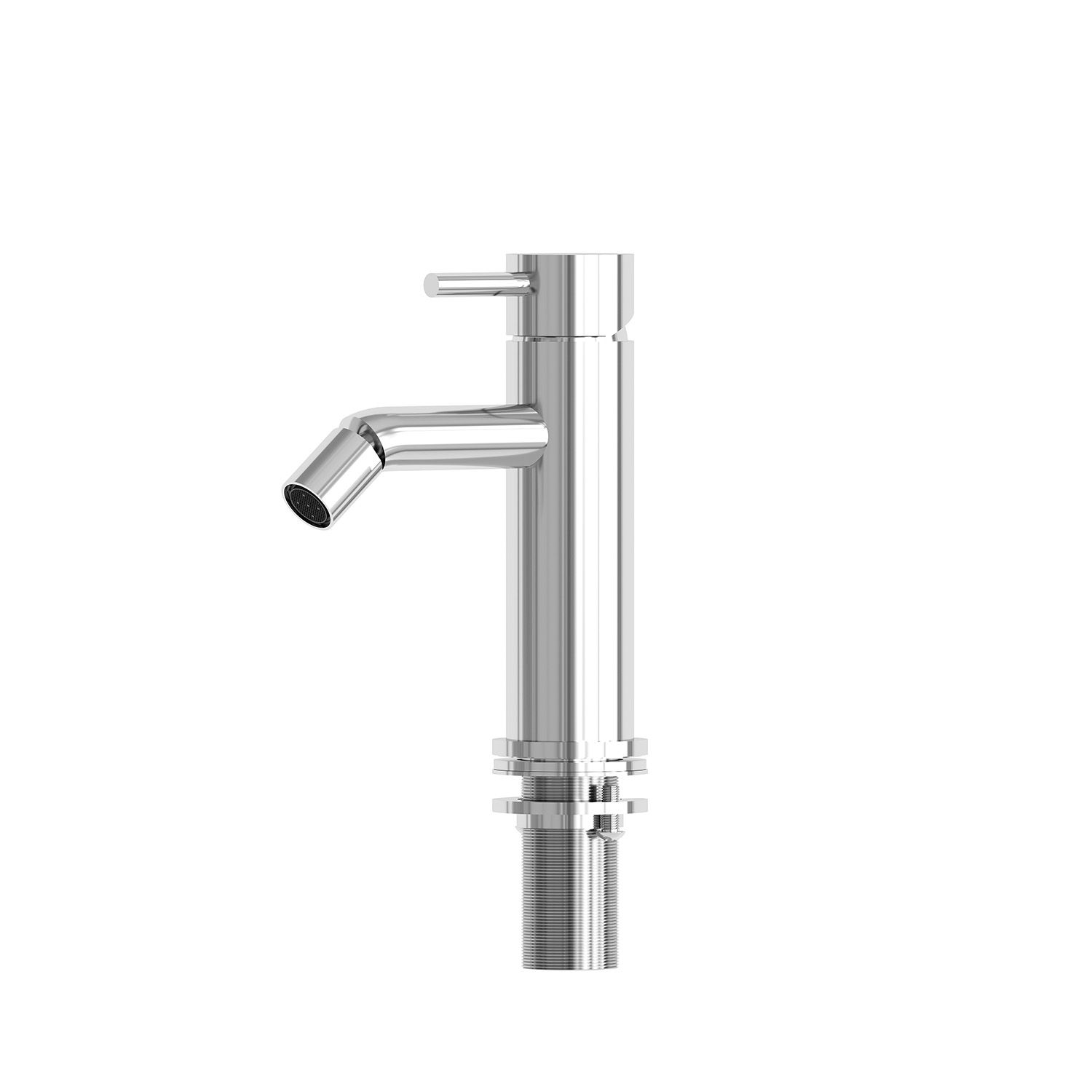 Satin Stainless Steel Bidet Mixer Tap Corrosion-Resistant Modern Design - Image 2
