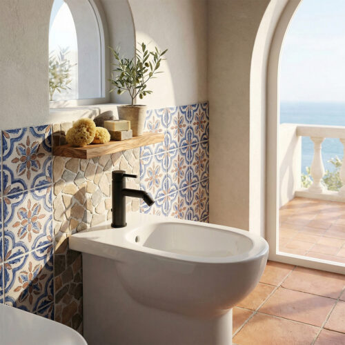 Matte Black 316L Stainless Steel Bidet Mixer Tap Durable Modern Design