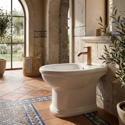 Rose gold — RUBINETTO-BIDET-LEVANTE-ORO-ROSA