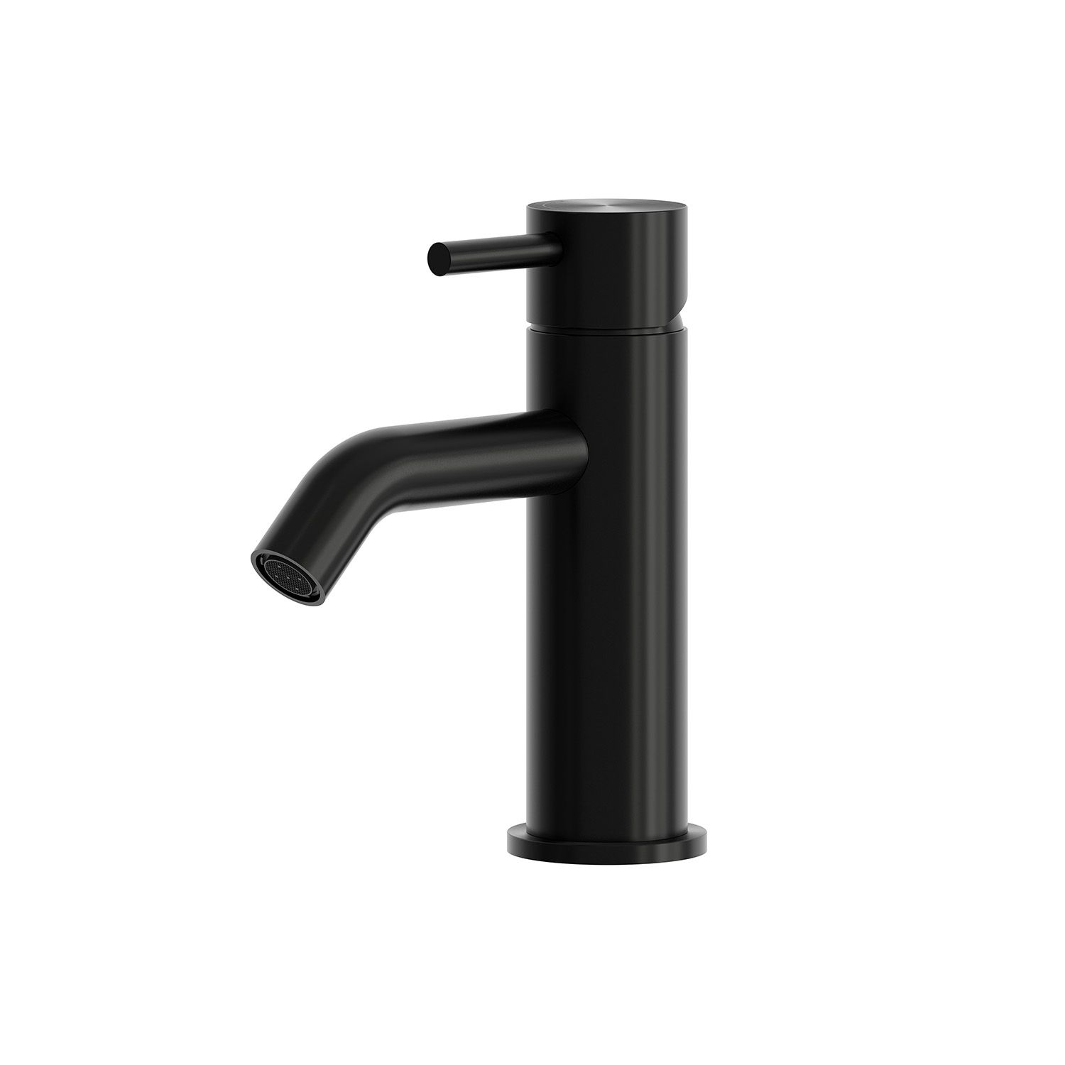 Matte Black 316L Stainless Steel Bathroom Faucet 17cm Corrosion-Resistant - Image 2