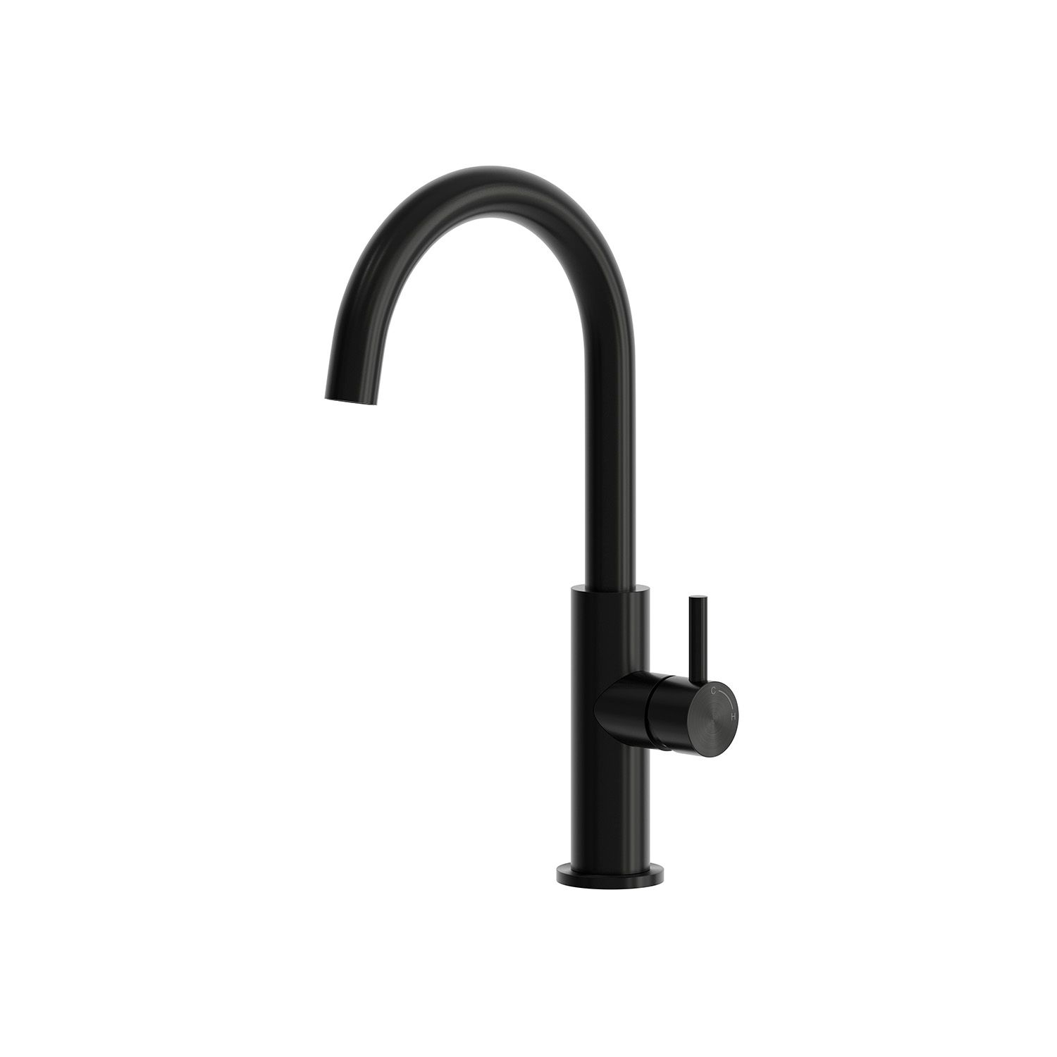 Black 316L Stainless Steel Kitchen Faucet High Spout Corrosion-Resistant Durable - Image 2