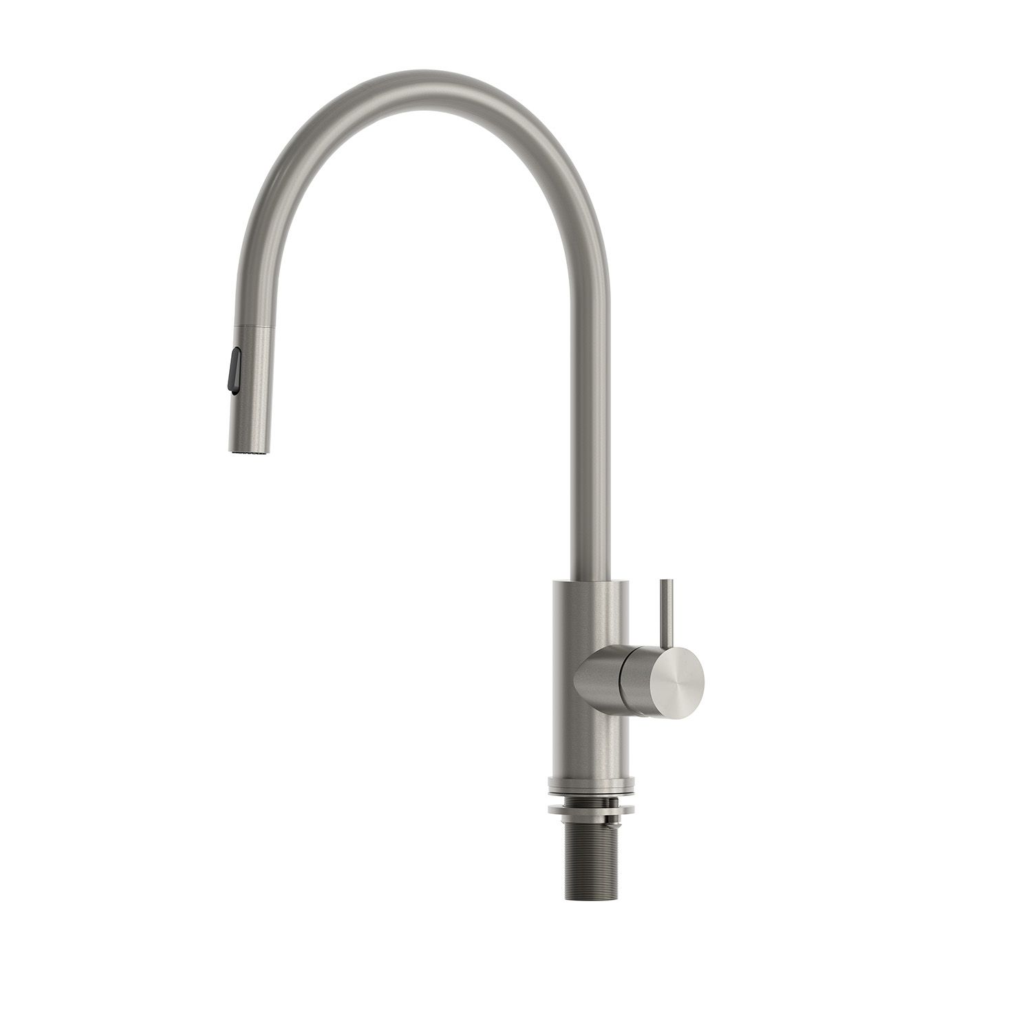 Gunmetal Stainless Steel 316L Kitchen Faucet with Pull-Out Spout and Flexible Hose - Image 2