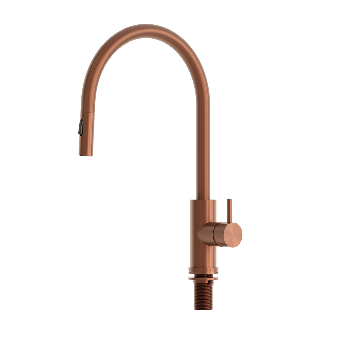 Rose Gold Satin 316L Stainless Steel Kitchen Sink Faucet Corrosion-Resistant - Image 2