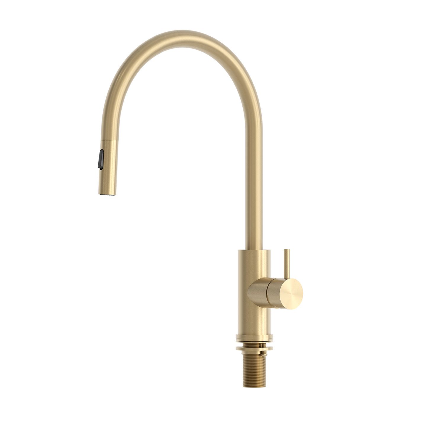 Gold Pull-Out Kitchen Faucet 316L Stainless Steel Corrosion Resistant - Image 2