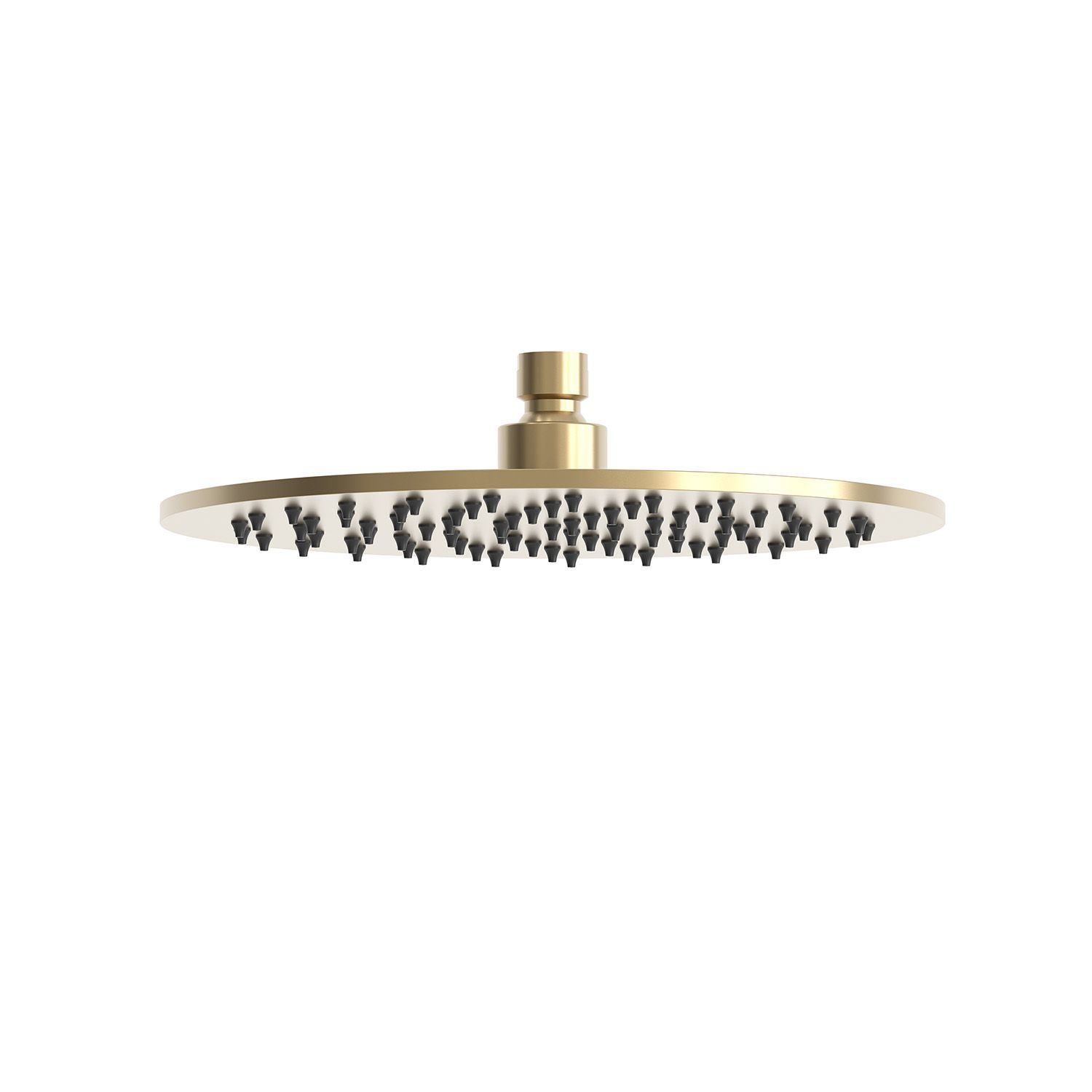 25cm Gold 316L Stainless Steel Shower Head Rainfall Spray - Image 2