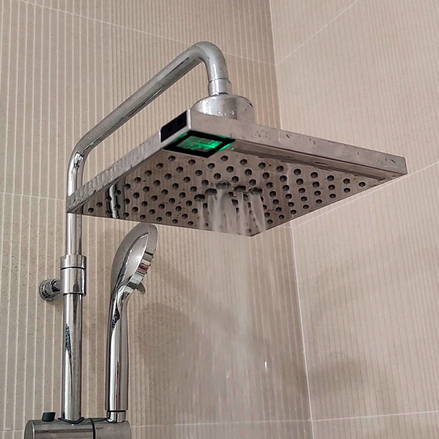 Shower Head With Lcd Thermometer Sined Soffionedoccia Led 5 - Image 7