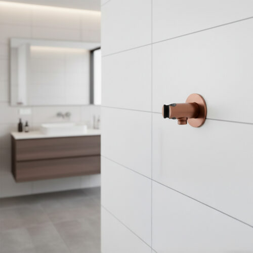 Rose Gold 316L Stainless Steel Wall Bracket for Hand Shower Holder