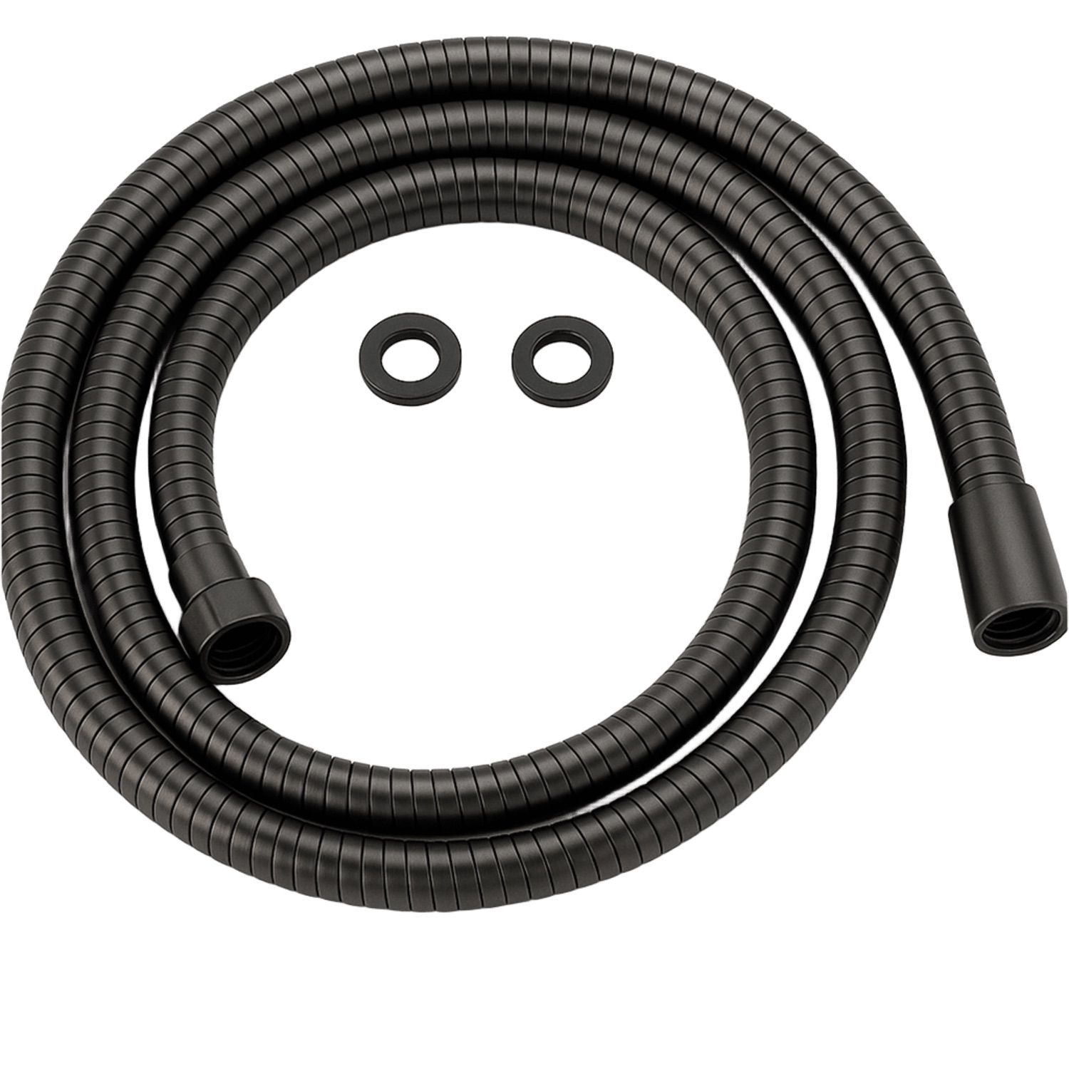 Flexible Shower Hose in Gunmetal 316L Stainless Steel for Durability