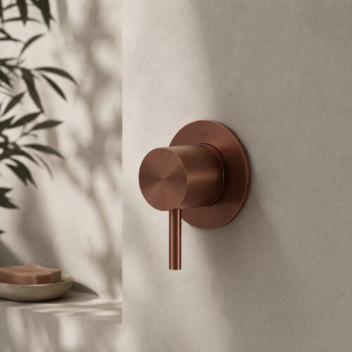 Rose gold — VALVOLA-APRI-CHIUDI-DOCCIA-LEVANTE-ORO-ROSA