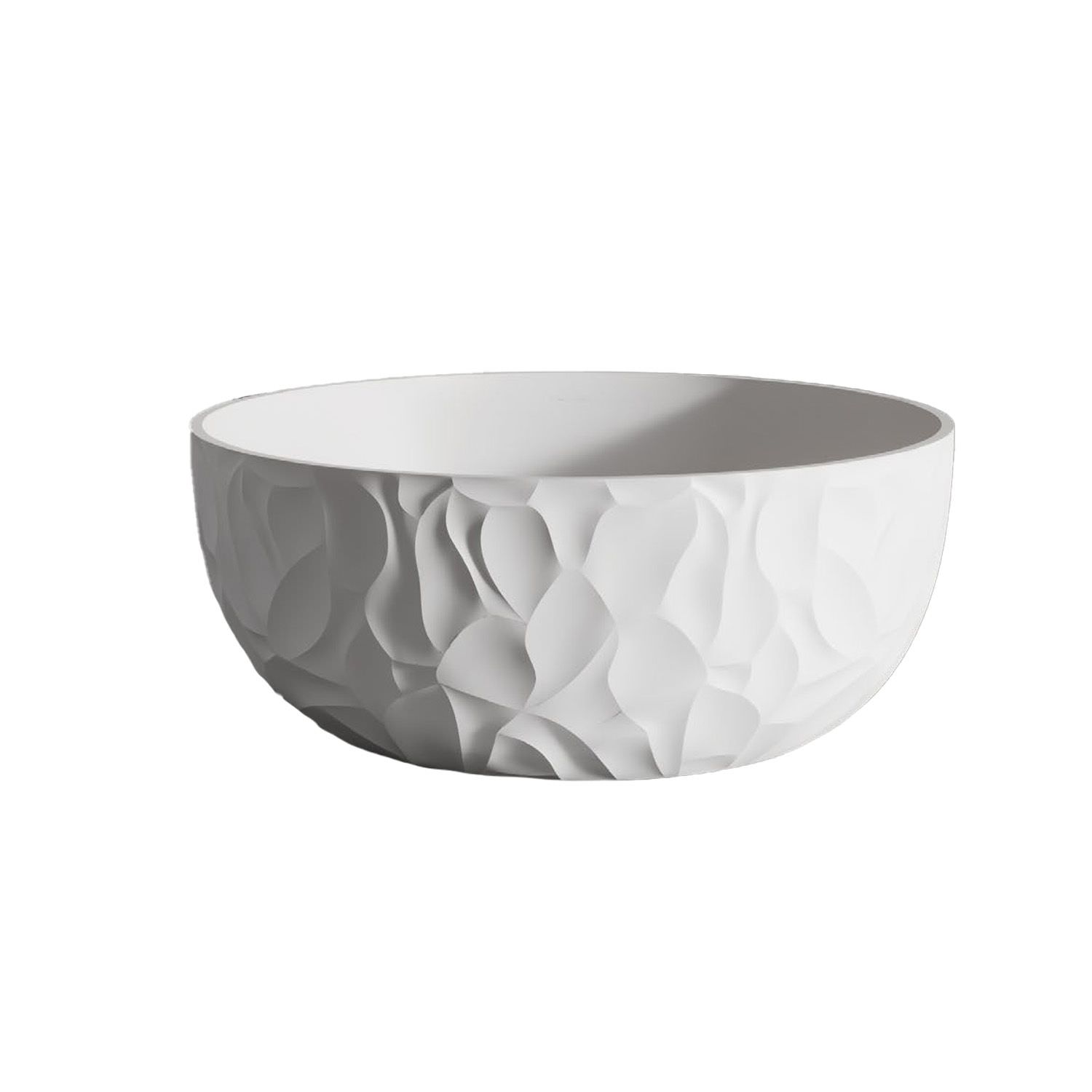 Elevate your space with the elegant Sined Zefiro round bathtub Durable warm and modern—buy it now - Image 2